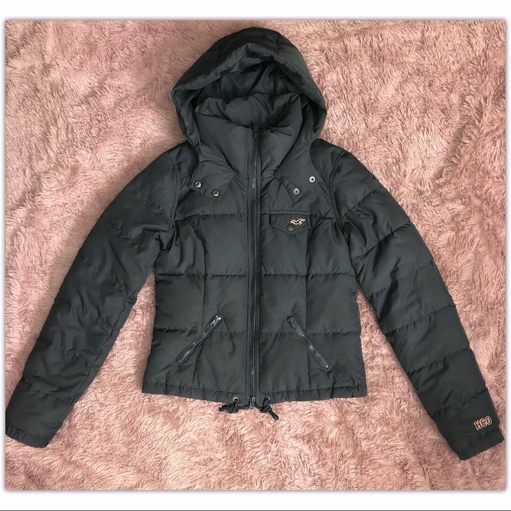 Hollister puffer coat